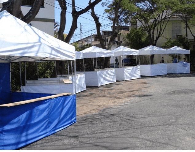 Tenda piramidal para festas e eventos no RJ